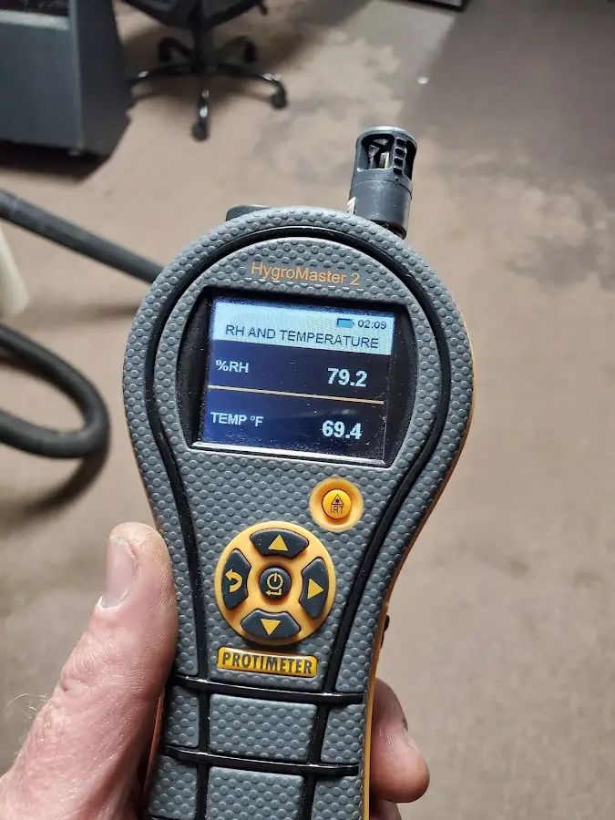 Moisture meter humidity assessment for Fire & Smoke Damage Restoration in Doylestown